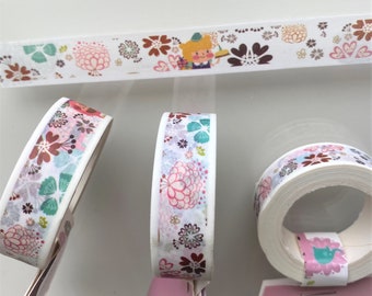 Flowers washi tape