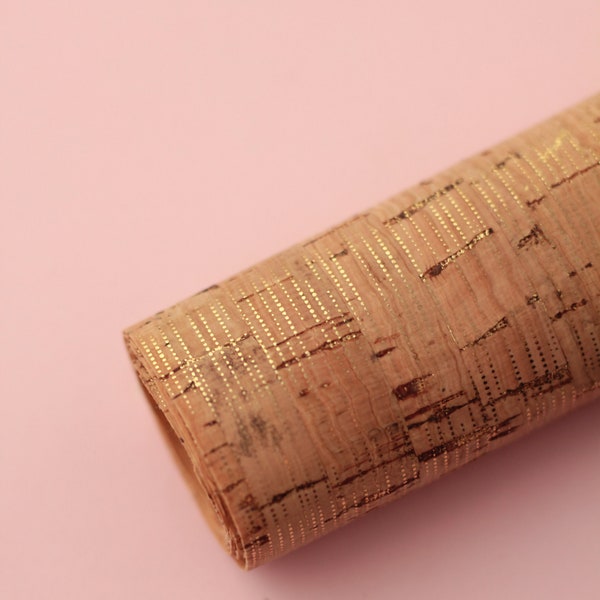 Book binding fabric roll  Golden Cork