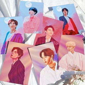 Space BTS Art Print Collection