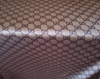 gucci fabric print