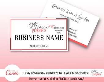 Modern, Simple Business Card Design