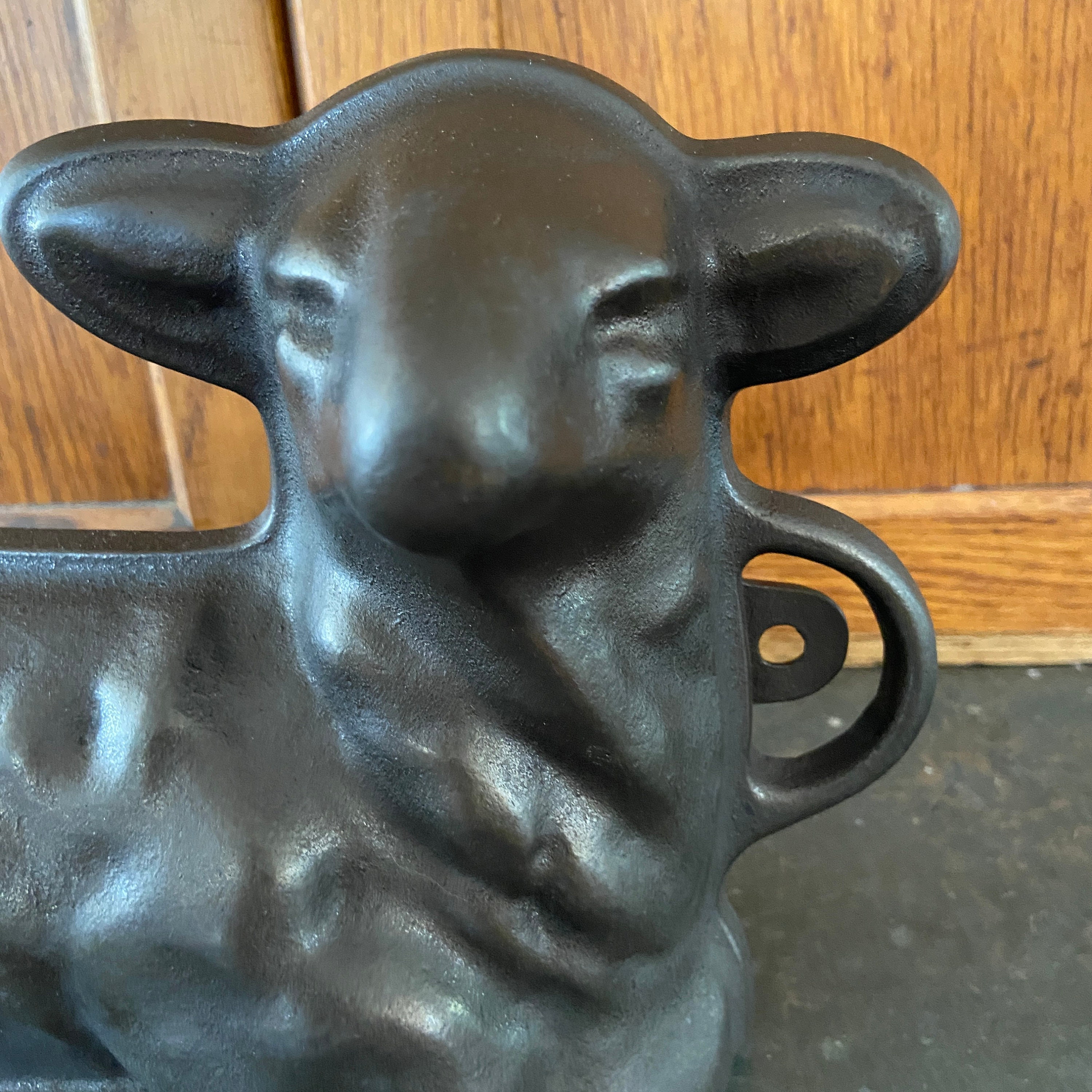 VTG Griswold Cast Iron Lamb Cake Mold Etsy