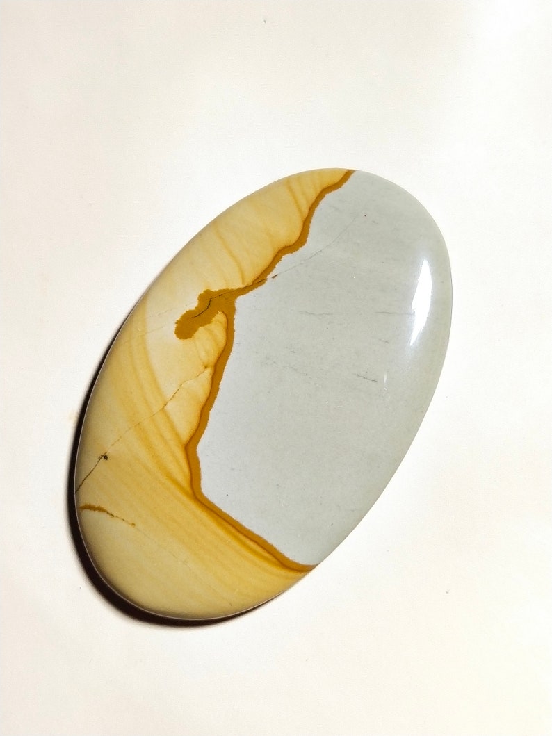 Natural Maligano Jasper Cabochon Loose Gemstone Shape Oval Maligano Jasper Beautiful big Stone For Jewelry Pendant Size 49x31x5mm 60 Cts