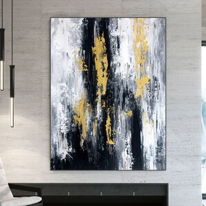 Abstract Acrylic Painting - Modern Art, Abstract Canvas Art, Oil Paintings On Canvas, Modern Decor, Original Art, Abstract Painting-MK0016