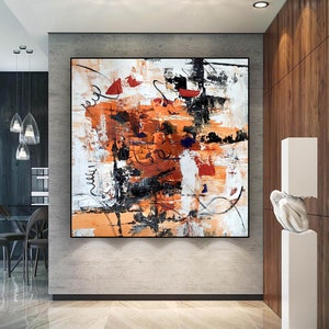Original Abstract Canvas Art-Large Acrylic Painting, Home Decor, Oil Paintings On Canvas, Modern Wall Art, Textured Art, Original Art-PM002
