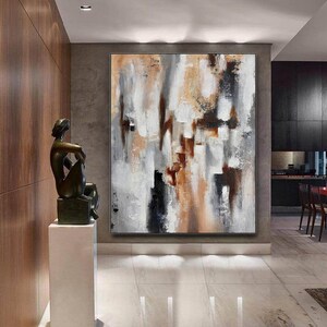 Original Painting,Abstract Art, Industrial Decor,Dine Room Wall Art,Wall Art,Modern Wall Art,Large Artwork,Abstract Art Canvas, gift for her