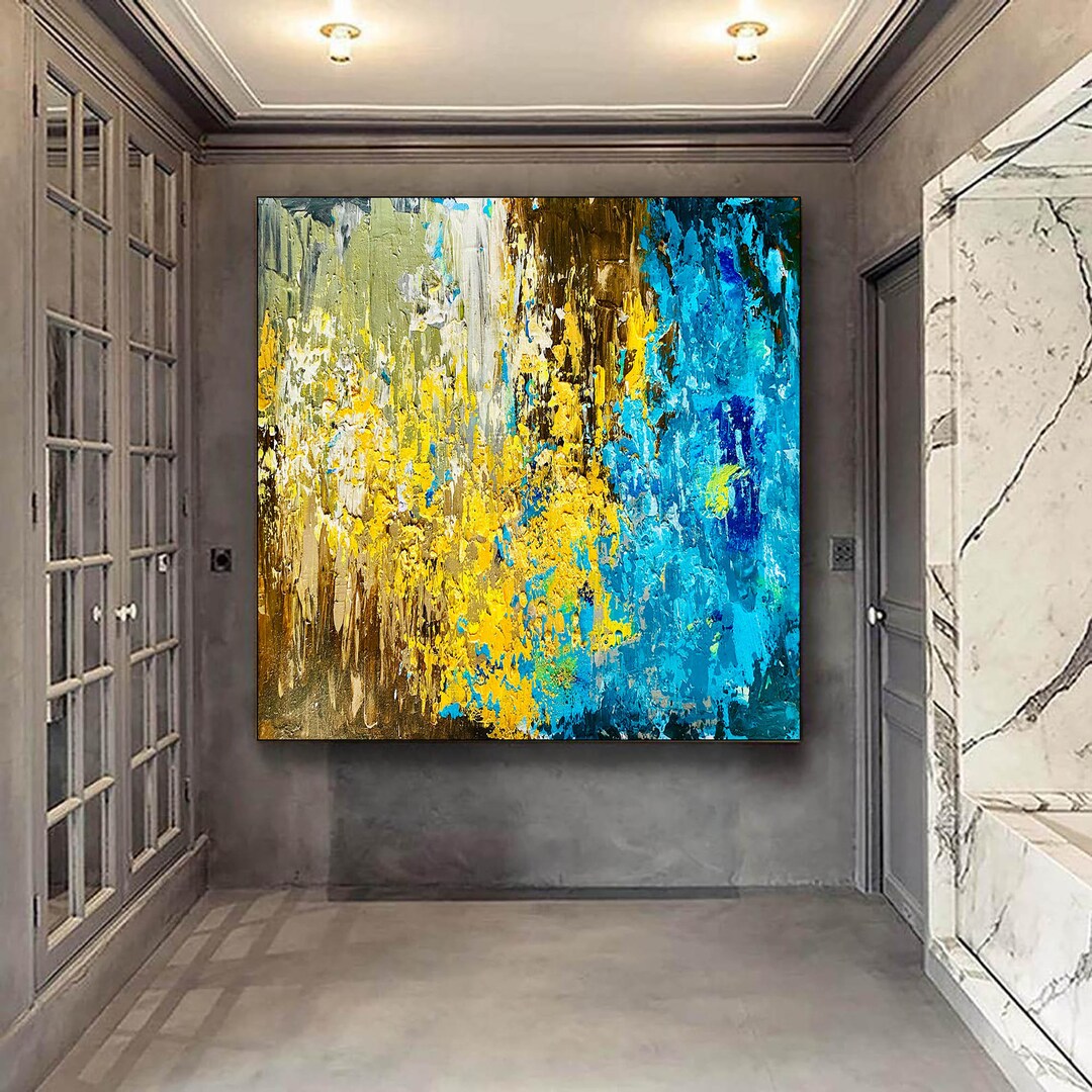 Original Hand Painted Extra Large Abstract Painting Art Etsy UK