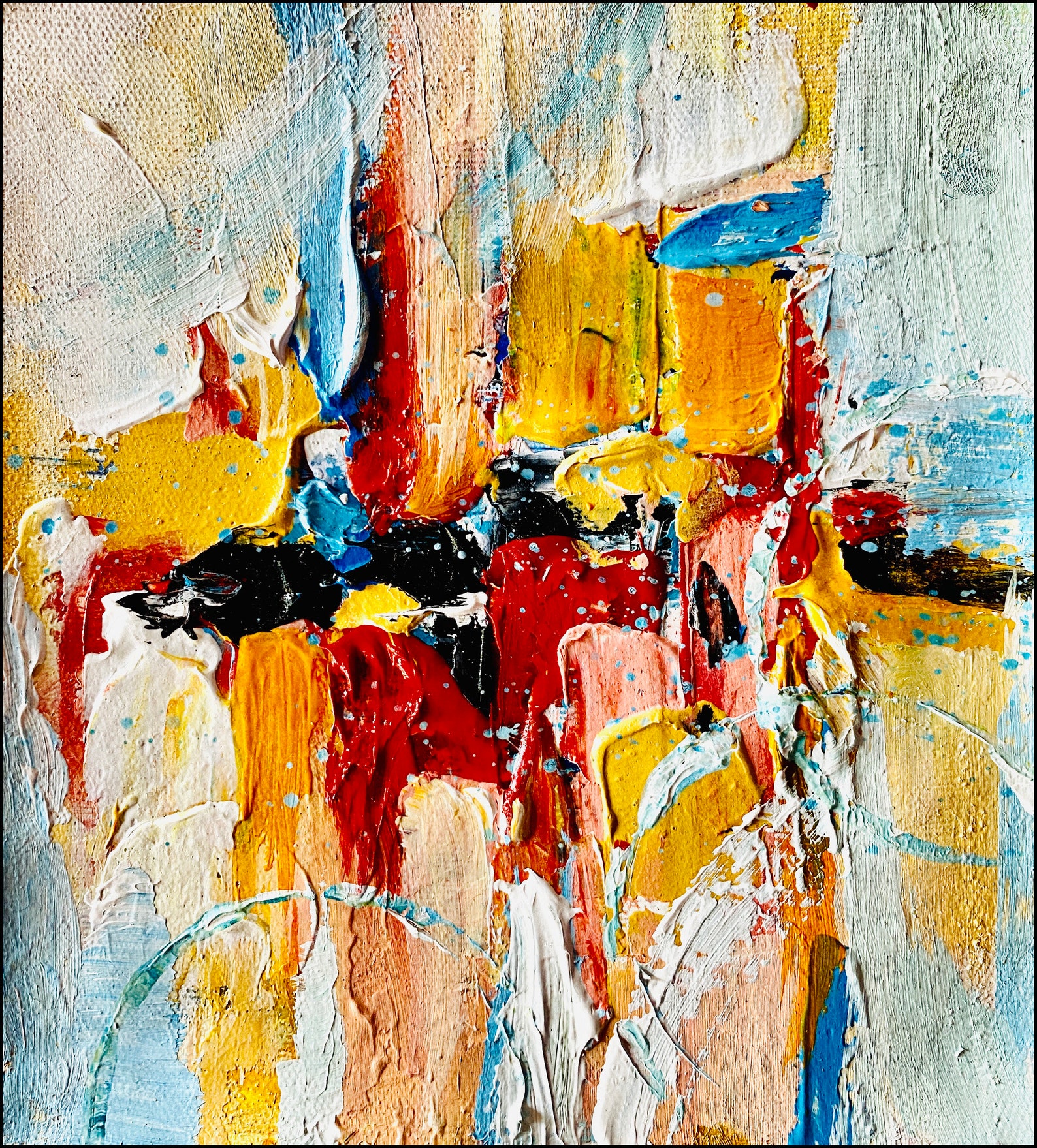 Extra Large Abstract Artoriginal Painting Living Room Wall Etsy UK