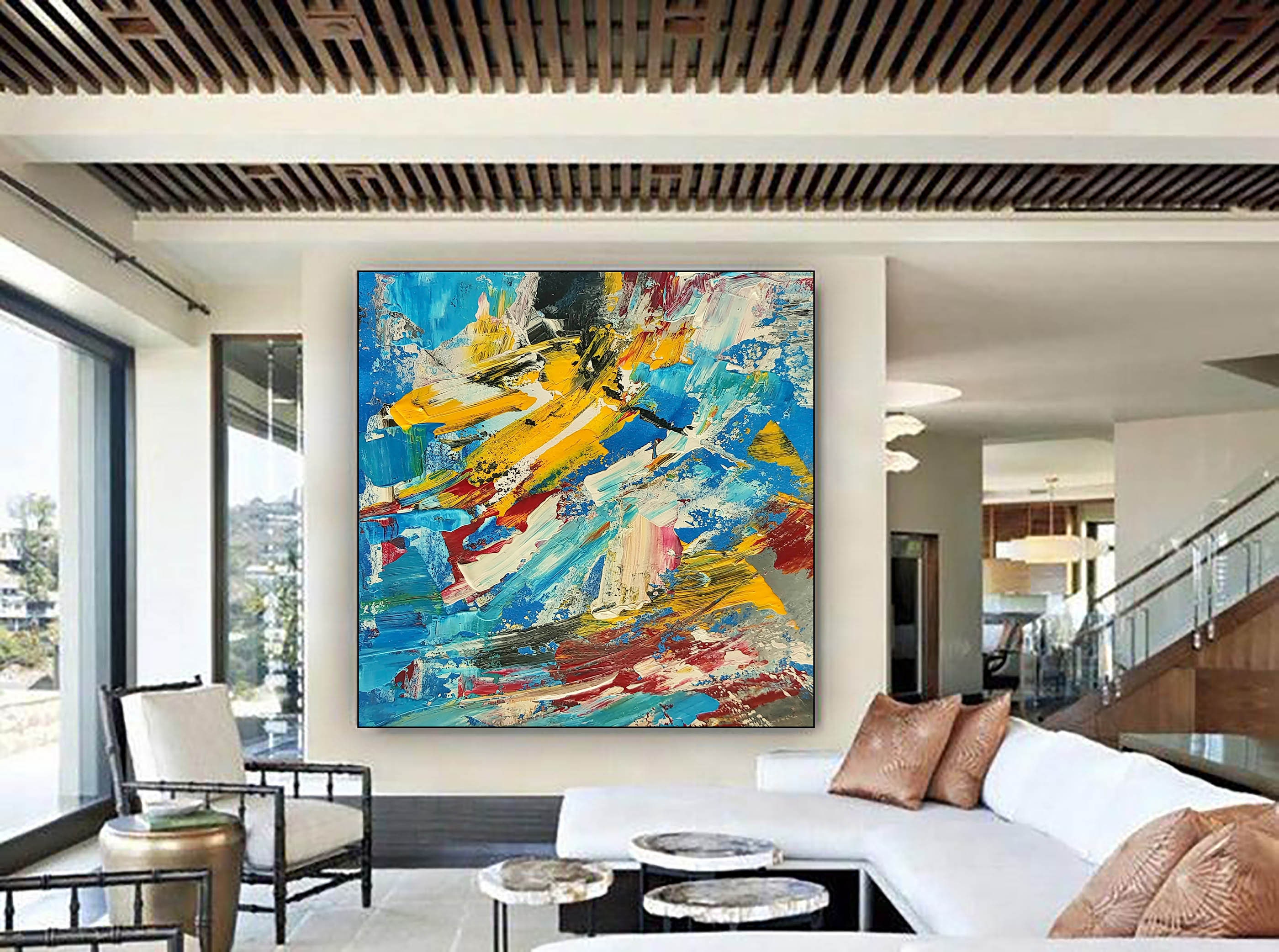 Extra Large Canvas Art Large Wall Art Large Acrylic Art Etsy UK