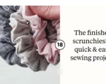 How To Sew Scrunchies