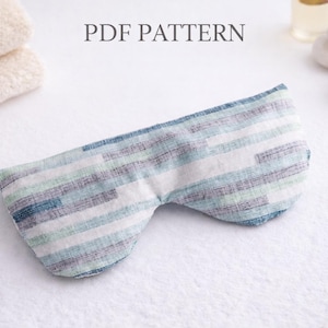 How to Make a Soothing Headache Eye Mask, DIY Relaxing Eye Cover for Migraine Relief, Self-Care Gift Tutorial
