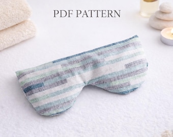 How to Make a Soothing Headache Eye Mask, DIY Relaxing Eye Cover for Migraine Relief, Self-Care Gift Tutorial