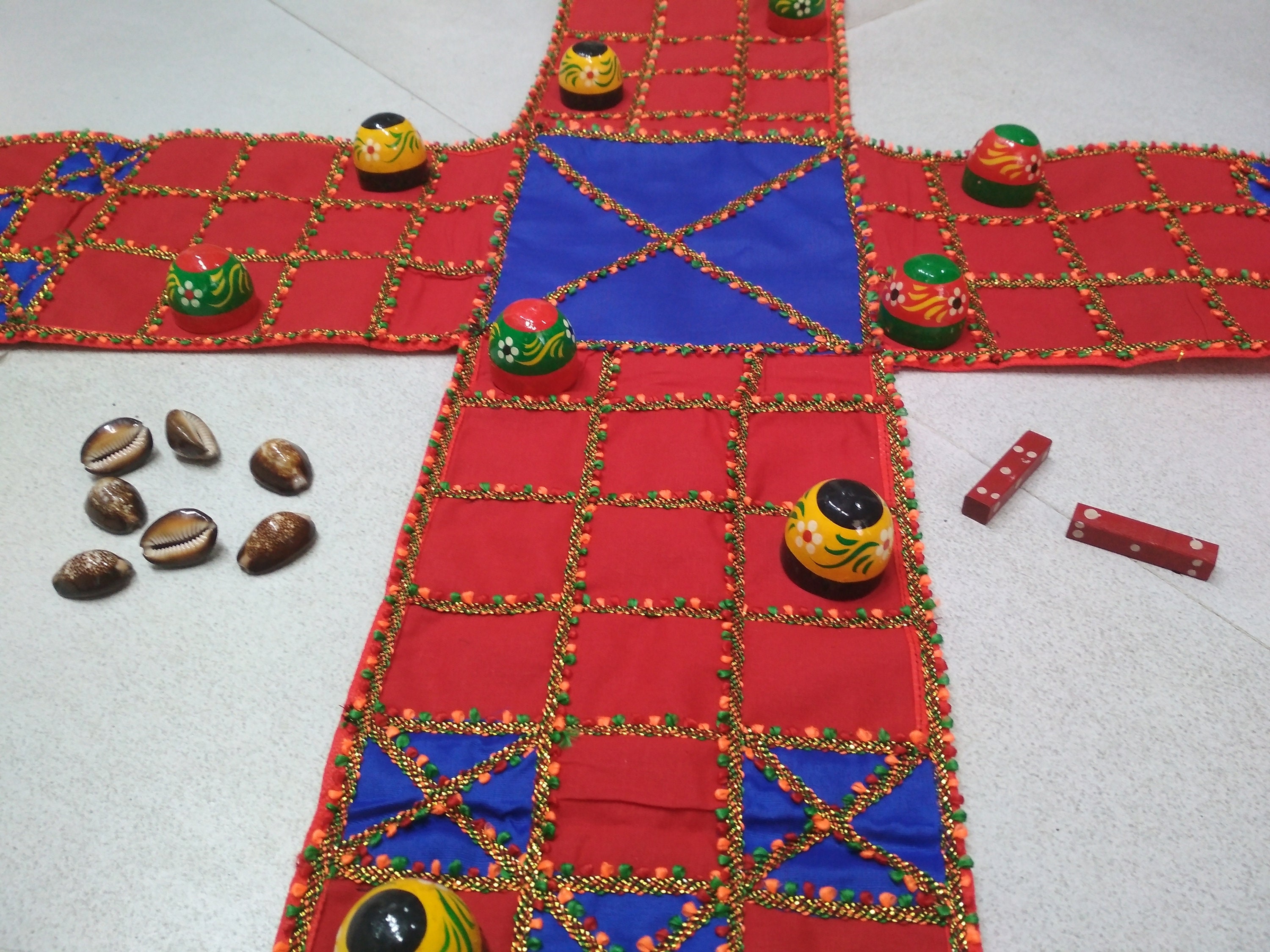 Ancient Indoor Board Game/ Mahabharat Era Play/ 2 to 4 Etsy