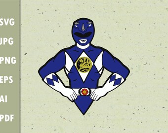 Download Power Rangers Svg Etsy