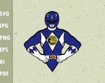 Download Power Rangers Svg Etsy