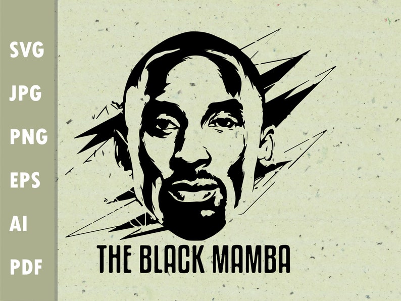 Download Kobe Bryant Svg Kobe Bryant Png Kobe Bryant Kobe Svg Nfl Svg Lakers Svg Black Mamba Basketball Svg Cricut Svg Svg Files Clip Art Art Collectibles