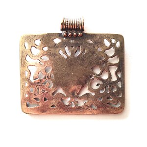 Bronze Gorgoneion Pendant – Gorgon Medusa Head Silver Necklace, Ancient Greek Mythology Jewelry image 4