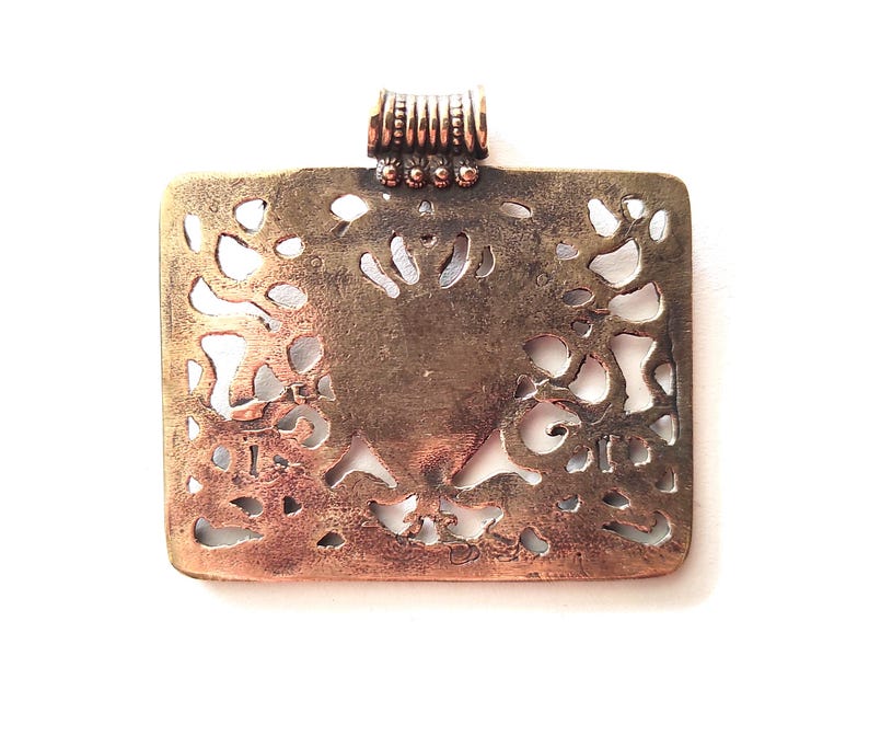 Bronze Gorgoneion Pendant – Gorgon Medusa Head Silver Necklace, Ancient Greek Mythology Jewelry image 4