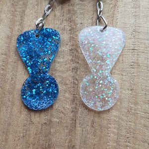 Einkaufswagenlöser personalisiert, Einkaufswagenchip, Wagenlöser, UV Resin, Glitzer, verschiedene Farben zur Auswahl