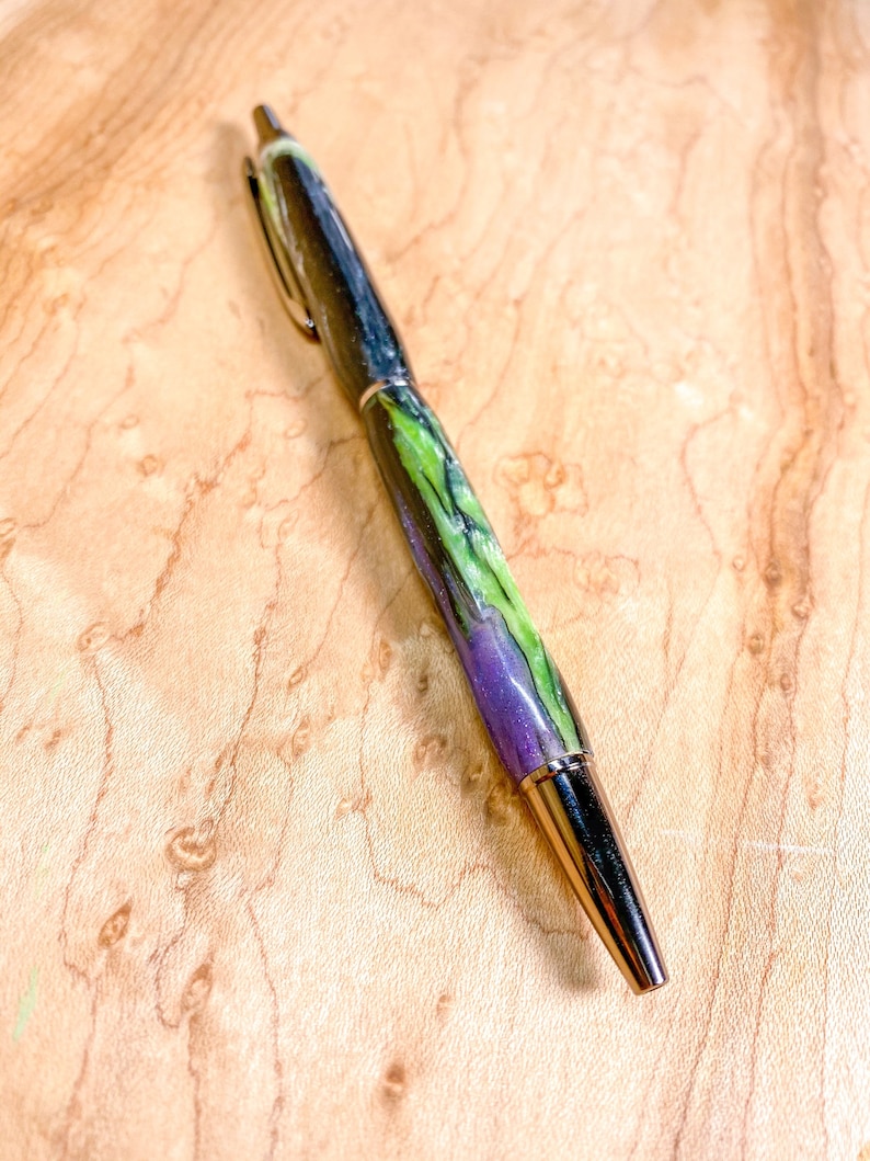 Handturned Custom Pen Acrylic Pen Ectoplasm Ballpoint Pen Christmas Gift Ballpoint Acrylic Pen Acrylic Click Pen Pen Gift