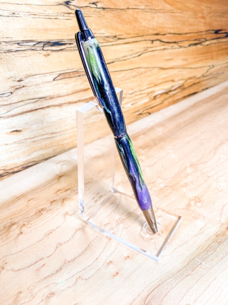 Handturned Custom Pen Acrylic Pen Ectoplasm Ballpoint Pen Christmas Gift Ballpoint Acrylic Pen Acrylic Click Pen Pen Gift