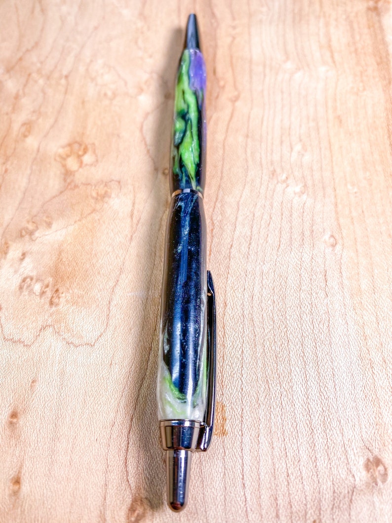 Handturned Custom Pen Acrylic Pen Ectoplasm Ballpoint Pen Christmas Gift Ballpoint Acrylic Pen Acrylic Click Pen Pen Gift
