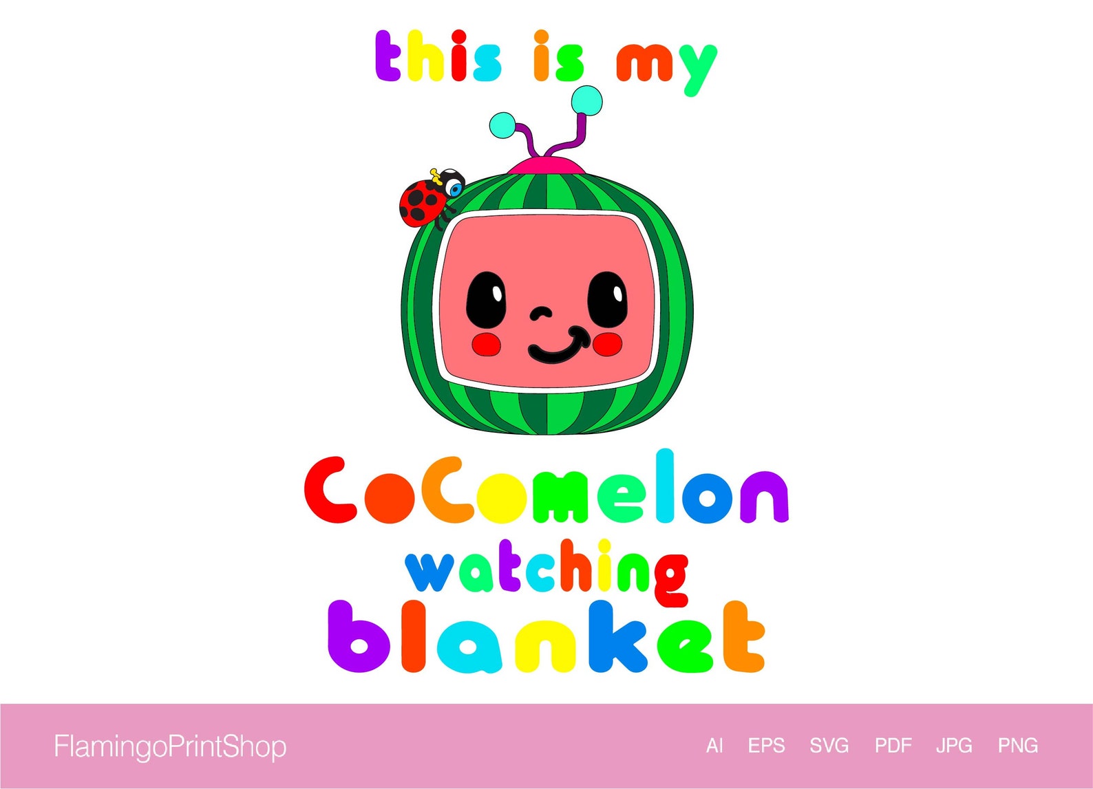 Watching Blanket SVG Logo Printable Design Svg Ai Etsy