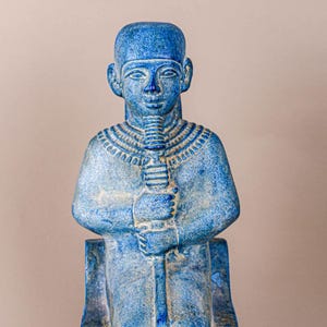 Ancient Egyptian Antiquities Ptah God Statue Rare Antique Pharaonic B.C Stone Antiques Decor – Egyptian Art Sculpture