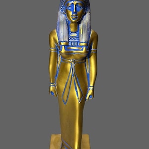 Hathor God Ancient Egyptian Antiquities Statue Antiques Rare Antique B.C Pharaonic Stone Sculpture Collectible Home Decor