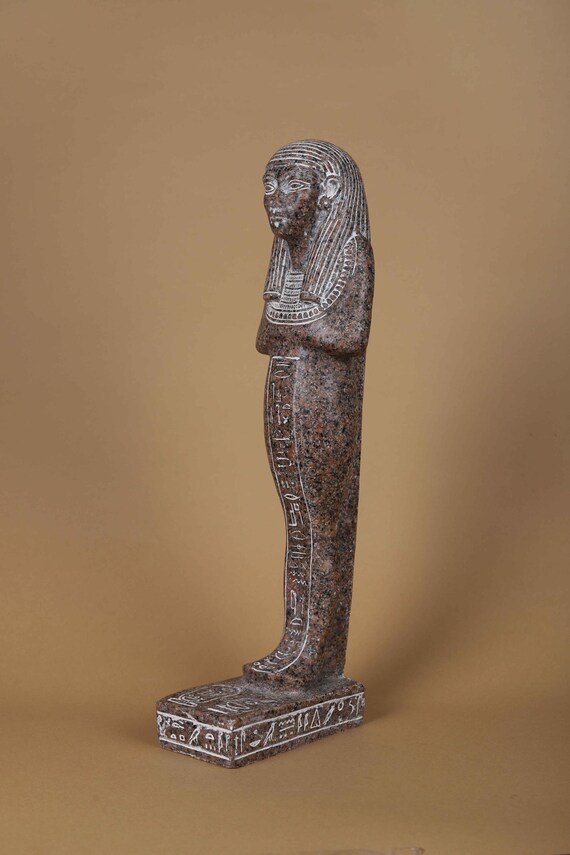 ファラオの彫像 希少な古代エジプトの遺物 石造アンティーク 紀元前