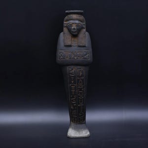Vintage Hathor statue ancient Egyptian goddess of the sky,love,beauty,happiness,fertility ancient Egyptian mythology sculpture diety figure
