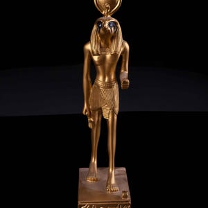 horus God Ancient Egyptian Antiquities Rare Antique B.C Pharaonic Stone Statue Antiques Collectible Sculpture Egypt Decor