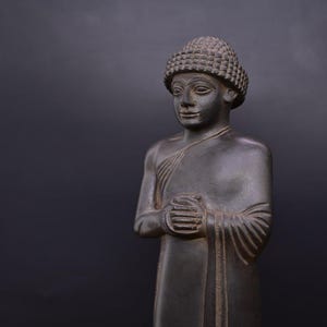 Ancient Egyptian Antiquities Pharaonic Statue – Rare Antique B.C Stone Sculpture | Egyptian Antiques Collectible Decor