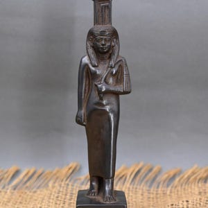 Egyptian Goddess Nephthys Statue Egyptian Protector Deity of the Afterlife,Mourning, and Protection Authentic Ancient Art Handcrafted