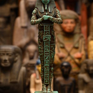 Rare Antique King Tutankhamun Statue | Ancient Egyptian Antiquities B.C Pharaonic Stone Antiques | Unique Collectible Art
