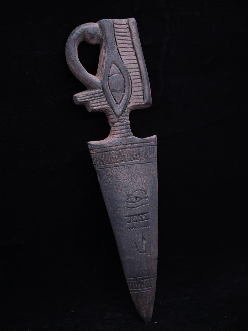 Ancient Egyptian Stone Statue – Eye of Horus Dagger Egyptian, Pharaonic ...