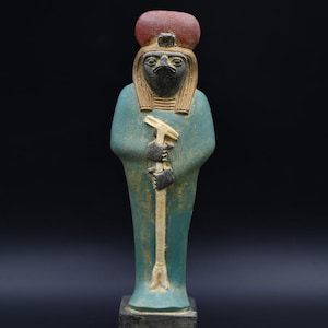 Rare Antique Pharaonic Stone Statue – Horus God – Ancient Egyptian Antiquities B.C Antiques Collectible