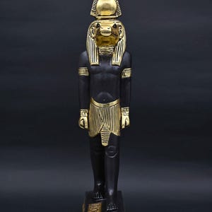 Ancient Egyptian Antiquities Statue Sobek Egyptian Crocodile God B.C Rare Antique Pharaonic Stone Handcrafted Decor Collectible