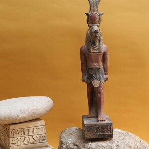Ancient Egyptian Antiquities Statue Sobek Egyptian Crocodile God B.C Rare Antique Pharaonic Stone Handcrafted Decor Collectible