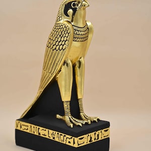 Rare Antique Horus God Statue Pharaonic  | Ancient Egyptian Antiquities Stone Antiques B.C Artifact Collectible Decor