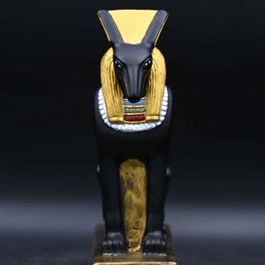Ancient Egyptian Antiquities Seth God Statue | Rare Antique B.C Pharaonic Stone Antiques | Handcrafted Egyptian Art Decor