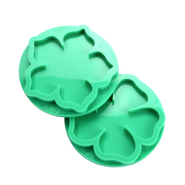 Flower Coaster Silicone Molds Irregular Pattern Resin Casting Molds with Shiny Edges - for DIY Crafts DIY Epoxy Crafts