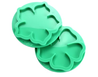 Flower Coaster Silicone Molds Irregular Pattern Resin Casting Molds with Shiny Edges - for DIY Crafts DIY Epoxy Crafts