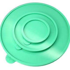 Ronde siliconen mal 3 maten Ø10,5-30 x 0,6-0,8 cm onderzetters hars gietvormen - siliconen epoxy mal DIY ambachtelijke mal / mal