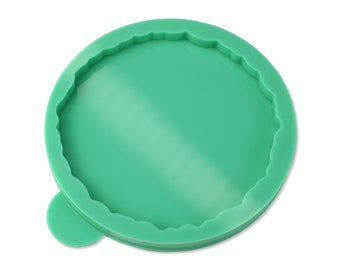 Coaster Type 1 Dimensions: Ø11 Ø9 Ø7x 0.6-1 cm Irregular Pattern Coaster Resin Casting Molds - Silicone Epoxy Mold DIY Craft Mold / Mould