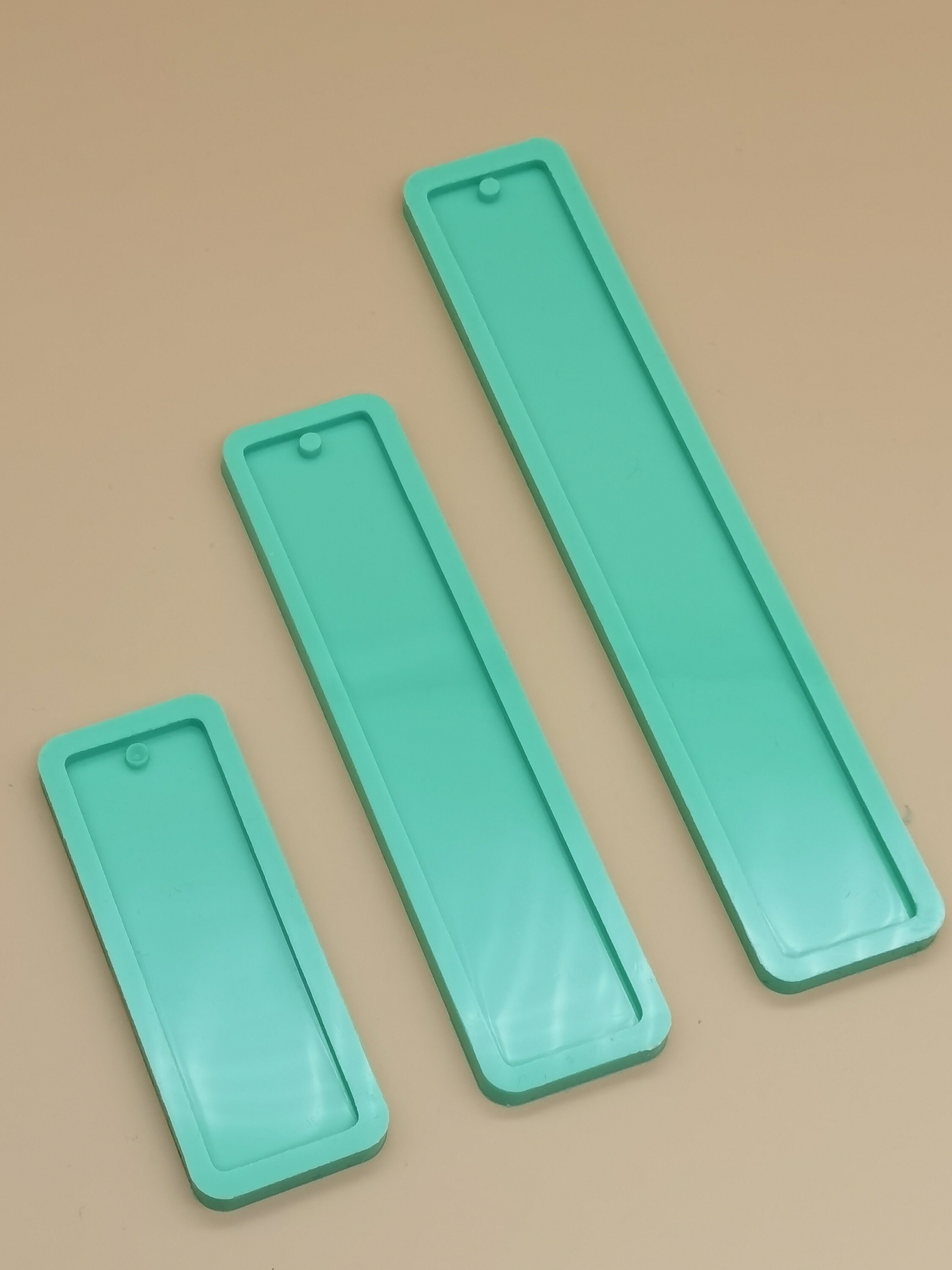 Refloxy silicone mold 3 size silicone mold rectangular shape resin bo…