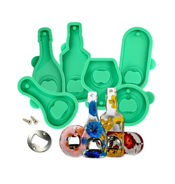 GIAK Décapsuleur Moule Kit Décapsuleur en Silicone Moules Décapsuleurs en résine avec vis 10 Ouvre Bière en Accessoires pour Outil Bouteille Ouverte Bricolage Porte-clés Décoration Artisanat GIAK Décapsuleur Moule Kit Décapsuleur en Silicone Moules Décapsuleurs en résine avec vis 10 Ouvre Bière en Accessoires pour Outil Bouteille Ouverte Bricolage Porte-clés Décoration Artisanat