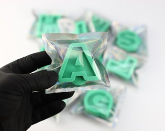 ABCO様注文品ハンドメイド A-Z Alphabet Letters Silicone Mold Keychain MOLD Pendant