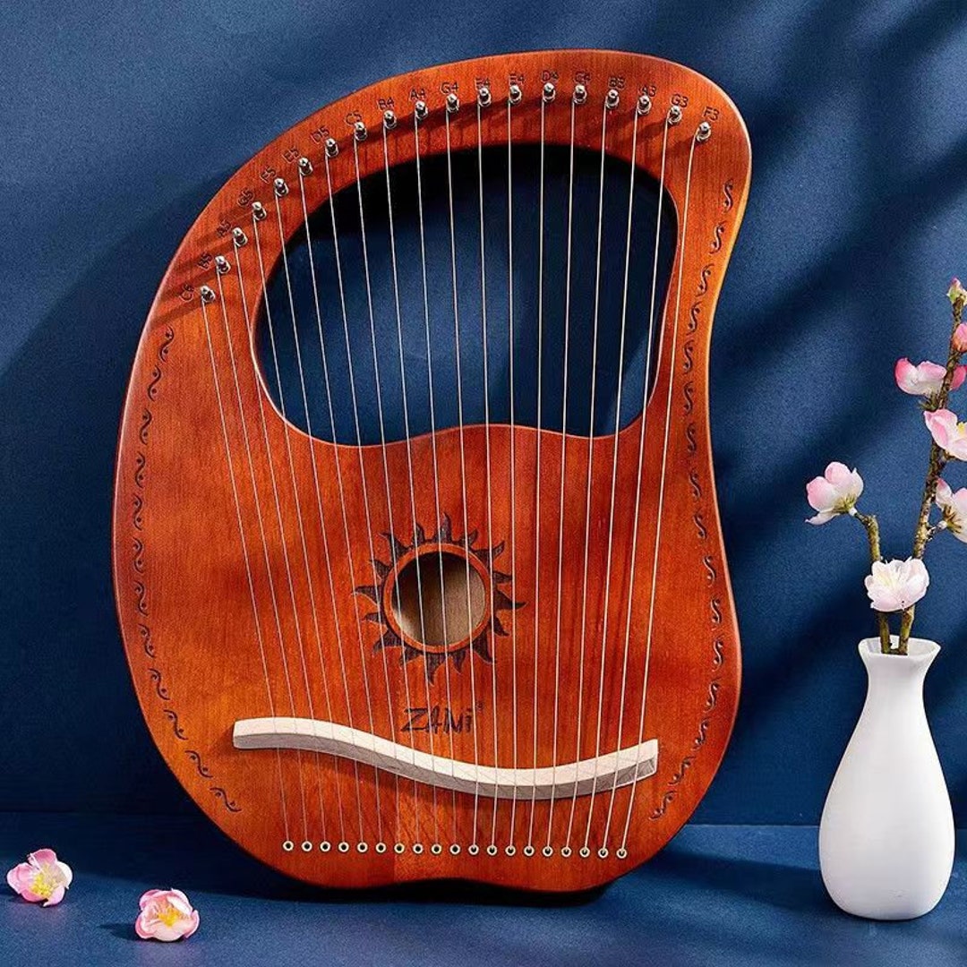 16 String Lyre Harp Kalimba16 String Sun Harpikastring Musical
