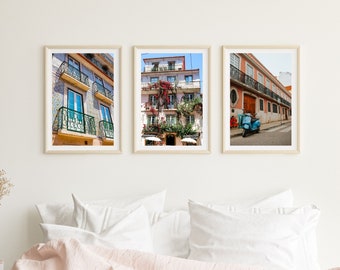 Lisbon, Portugal • Set of 3 | Digital Prints